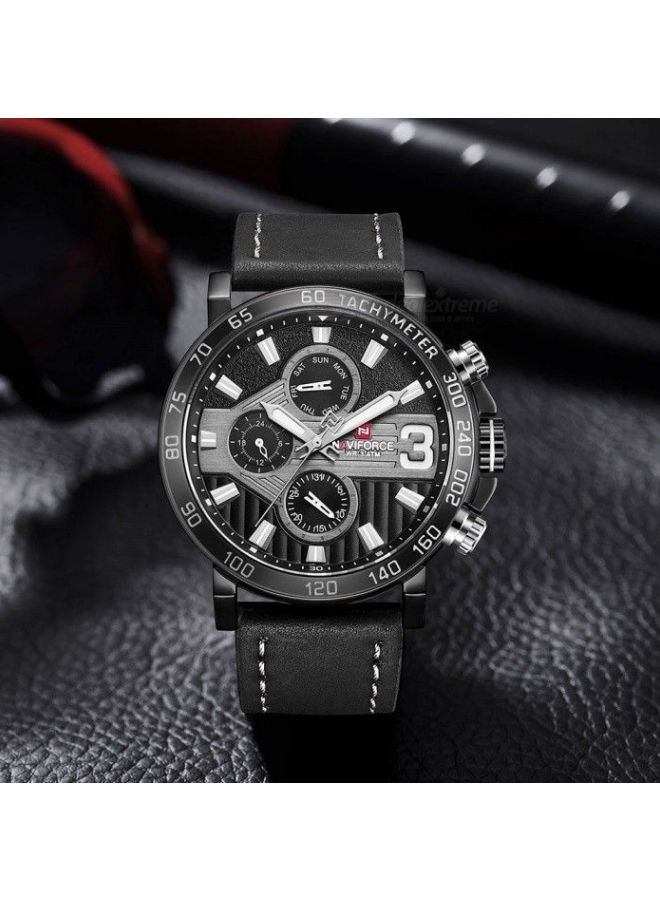 NIBEMINENT Men's Water Resistant Analog Watch NF9137 - Image 4