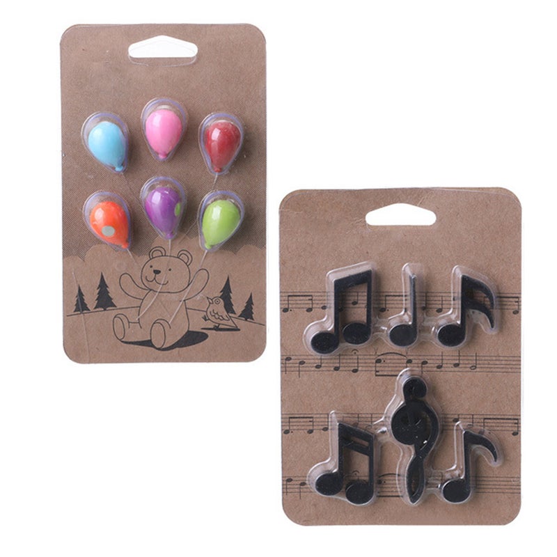12pcs Lovely Balloon Fridge Decor Note Fridge - Image 1