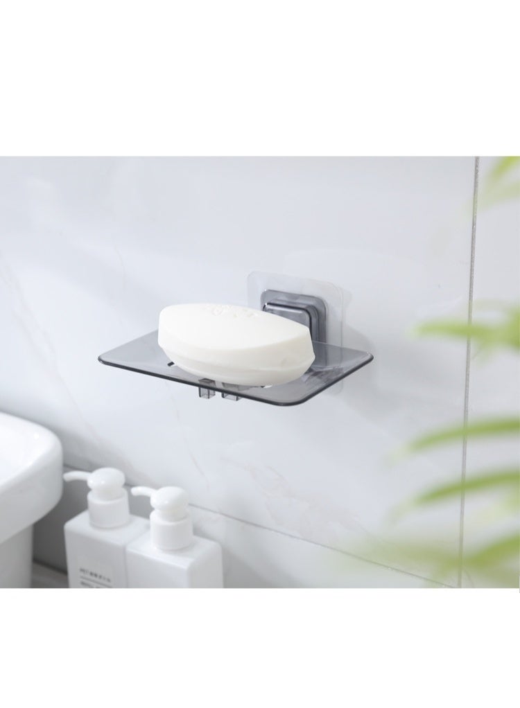 Soap Dish Soap Holder for Shower hower Bar Soap Holder Wall-Mounted Self-Draining Soap Tray Soap Container for Bathroom,Tub,Kitchen Sink - Image 3