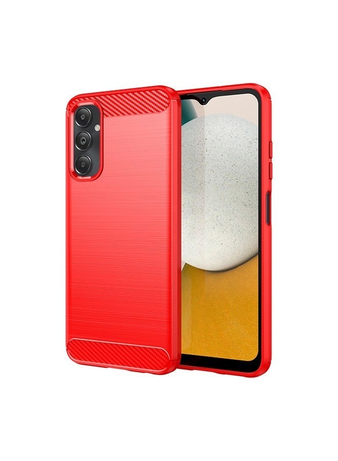 X-level Samsung Galaxy A05s 4G Case Cover with Soft TPU Carbon Fiber Texture Anti-Scratch Shockproof Slim Anti-Drop Bumper Back Cover Comfortable Touch feel shell Phone Accessory for Galaxy A05s - Image 1