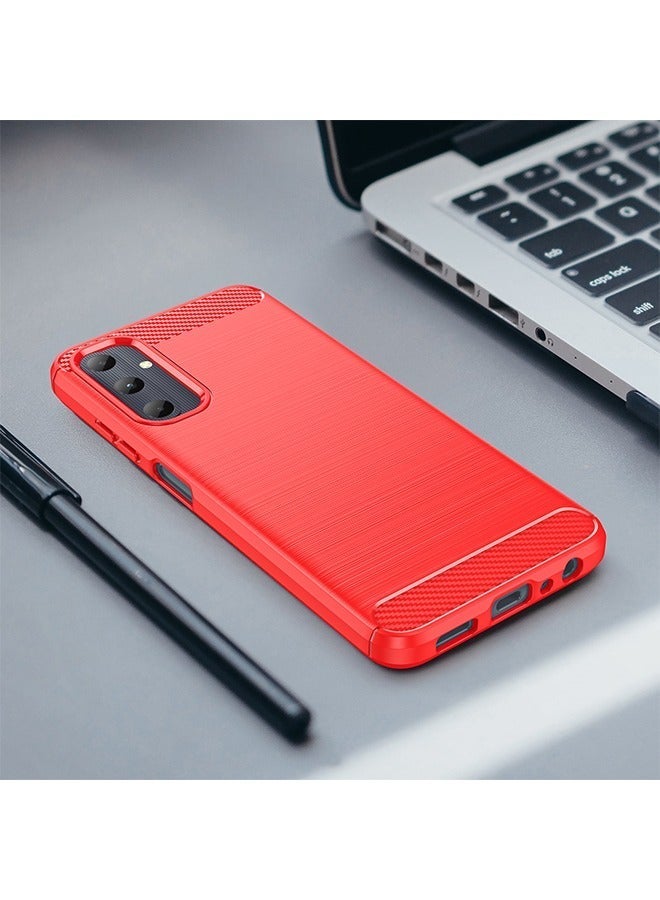 X-level Samsung Galaxy A05s 4G Case Cover with Soft TPU Carbon Fiber Texture Anti-Scratch Shockproof Slim Anti-Drop Bumper Back Cover Comfortable Touch feel shell Phone Accessory for Galaxy A05s - Image 3