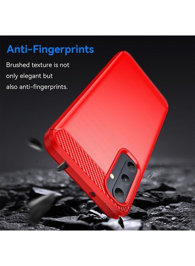 X-level Samsung Galaxy A05s 4G Case Cover with Soft TPU Carbon Fiber Texture Anti-Scratch Shockproof Slim Anti-Drop Bumper Back Cover Comfortable Touch feel shell Phone Accessory for Galaxy A05s - Image 4