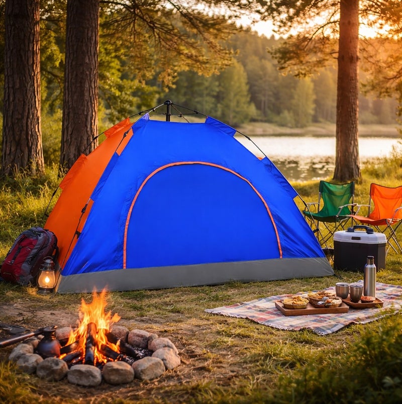 Panvil Automatic Pop-Up Camping Tent for 2–5 People – Ultralight Waterproof Outdoor Shelter, Portable Instant Setup Tent for Camping, Hiking, Traveling & Beach Use - Image 5