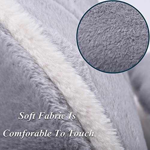 WINDRACING Cat Bed for Indoor Cats - Cat Cave Bed Cat House Cat Tent with Removable Washable Cushioned Pillow, Soft and Self Warming Kitten beds,Cat Beds & Furniture,for Small and Medium Pet Bed. - Image 3