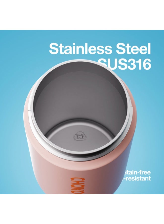 Chako Lab Thermos Bottle 700ml - Pink