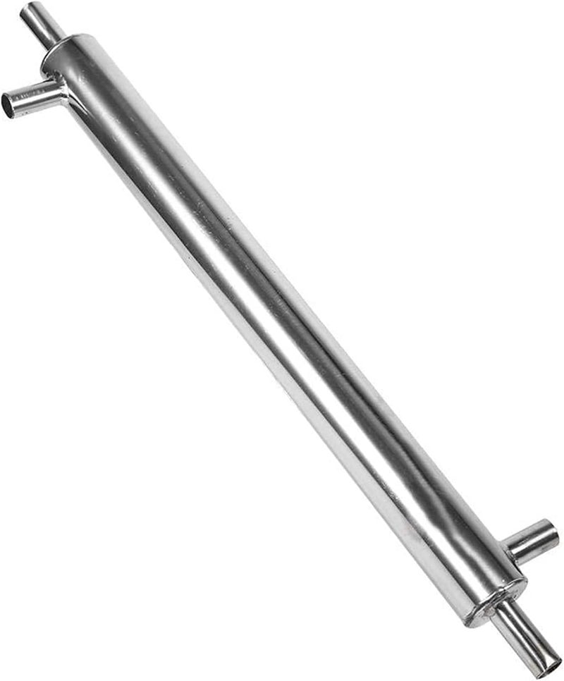 Fdit Cooler Distiller Condenser, 304 Stainless Steel External Cooling Pipe Tube for Home Brewery - Image 1