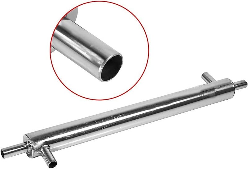 Fdit Cooler Distiller Condenser, 304 Stainless Steel External Cooling Pipe Tube for Home Brewery - Image 4