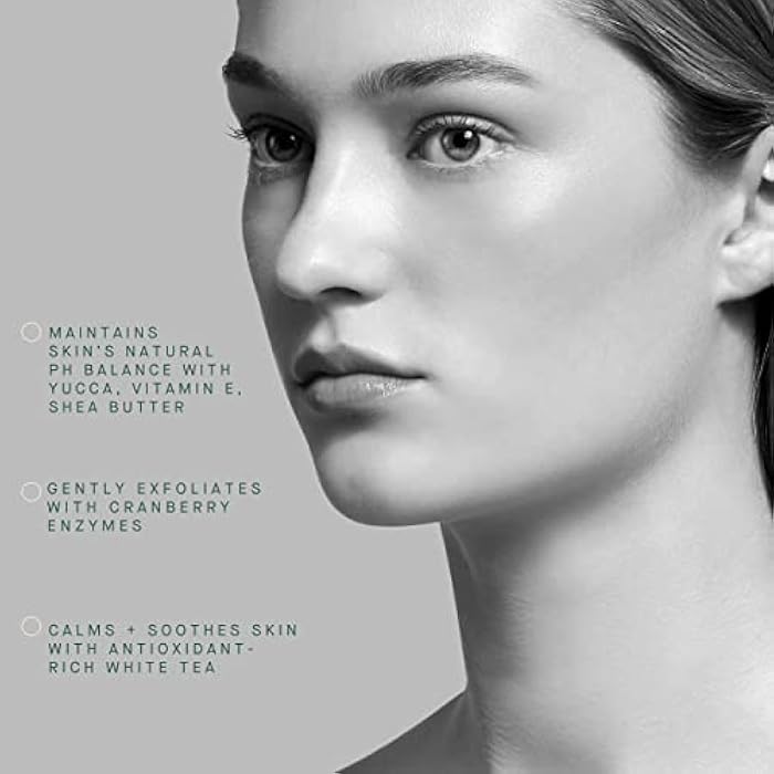 ARCONA White Tea Purifying Water Based Cleanser For Sensitive Skin - Gentle Face Wash For Women - Exfoliating Face Wash, Cranberry, Yucca, Vitamin E, Aloe - Made In The USA - 3.67oz. Made In The USA - Image 4