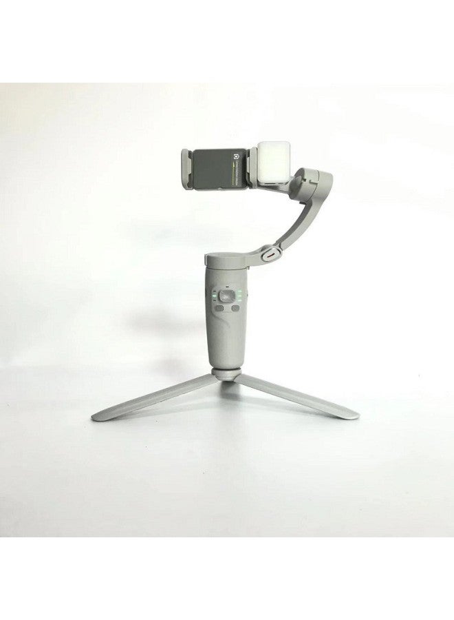 Mobile Phone Stabilizer Handheld PTZ Three-axis Intelligent Anti-shake Live Broadcast And Shooting Bluetooth Camera Holder With Light-Color:M1 Three-axis (vertical Screen Live Broadcast Model With Tripod + Cloth Bag)  - Image 1