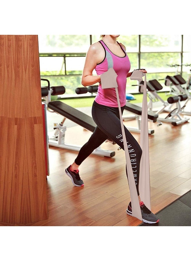 ALCOACH 3-Piece Resistance Bands Set Resistance Exercise Band 150*15*4.5cm for Physiotherapy Strength Training & Fitness Workouts Pilates Stretching and Yoga Physical Therapy Fitness - Image 3