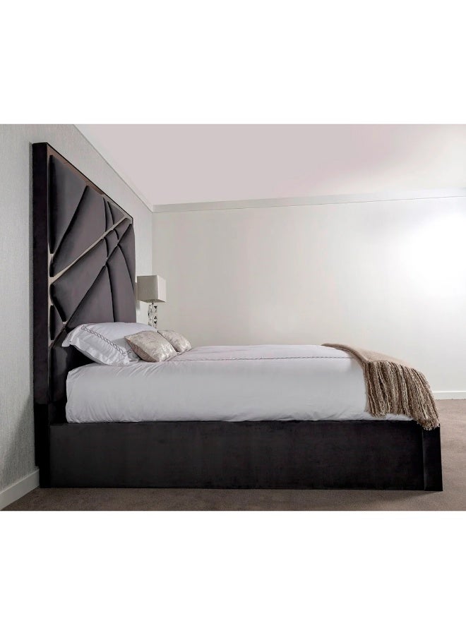 Nayam Sleep Oliver & Sons The Shard Metal Bedframe Chrome 180x190x40Cm  - Image 2
