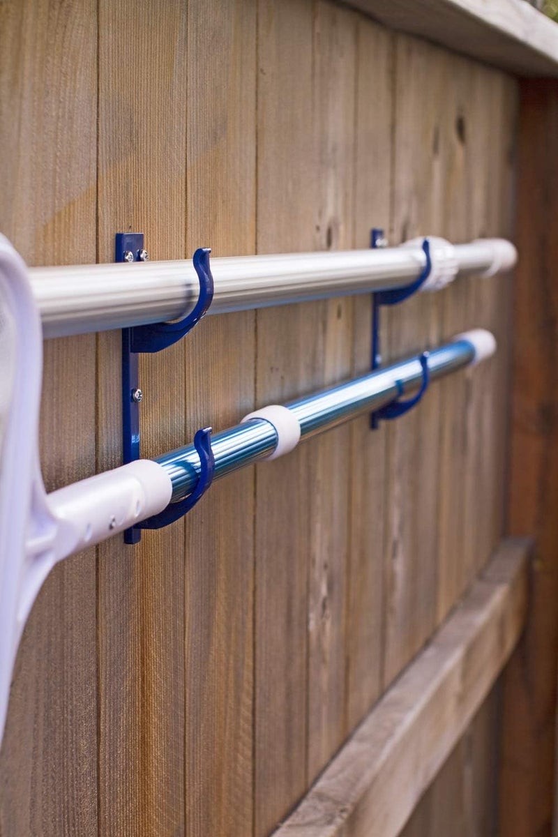 Poolmaster 35609 ABS Pole Hangers - Blue, Medium - Image 5