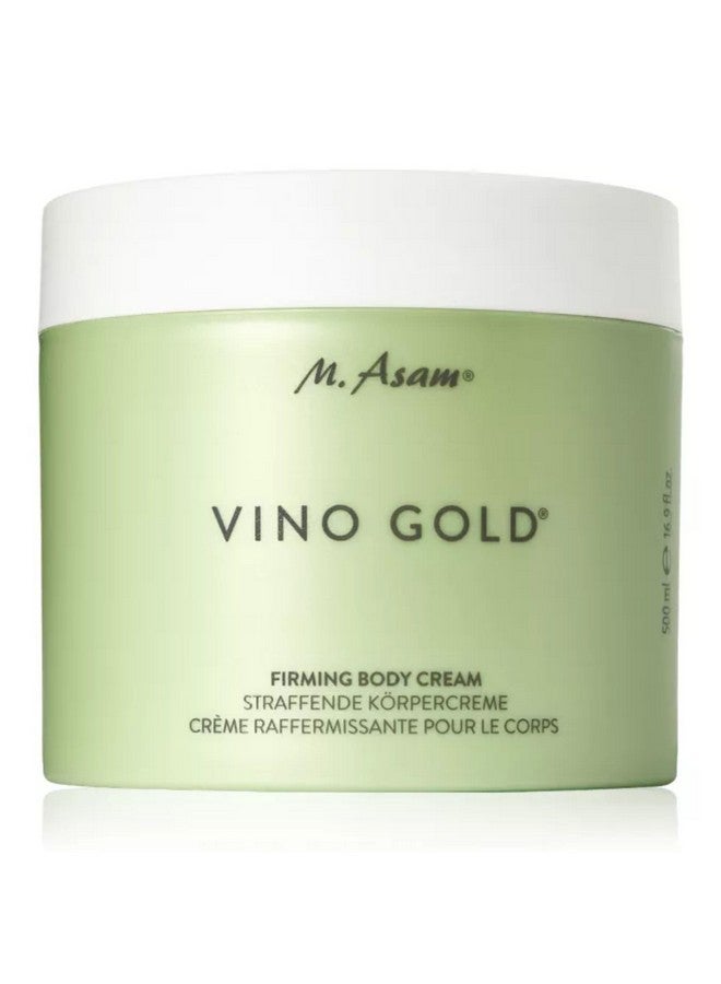 M.Asam Vino Gold Firming Body Cream (16.9 Fl Oz)- Anti-Aging Body Care For Smooth Skin, Lotion For Women With Aloe Vera, Cocoa Butter, Caffeine, Vitamin E & Vitamin B3, Vegan Personal Skin Care. - Image 1