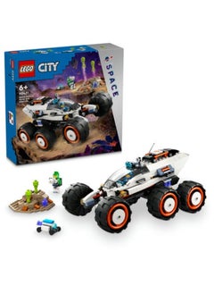 LEGO 60431 Space Explorer Rover And Alien Life Building Set  - Image 1