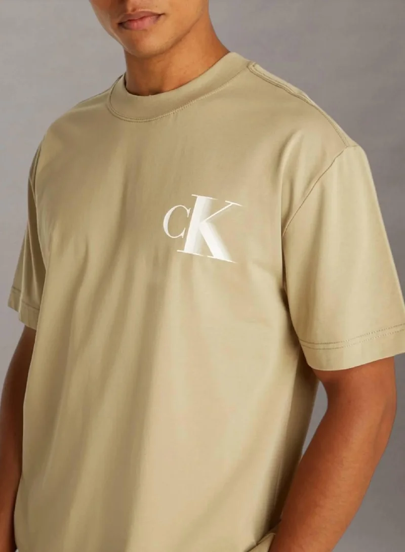 Calvin Klein Jeans Tree House Logo T-shirt for Men | Best Price UAE