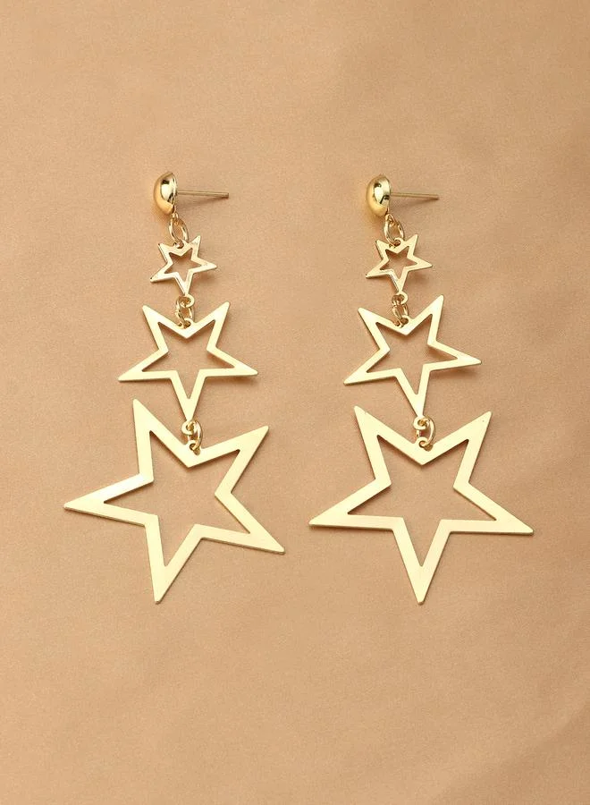 Take Two  Star Dangle Earrings for Women | Best Price UAE