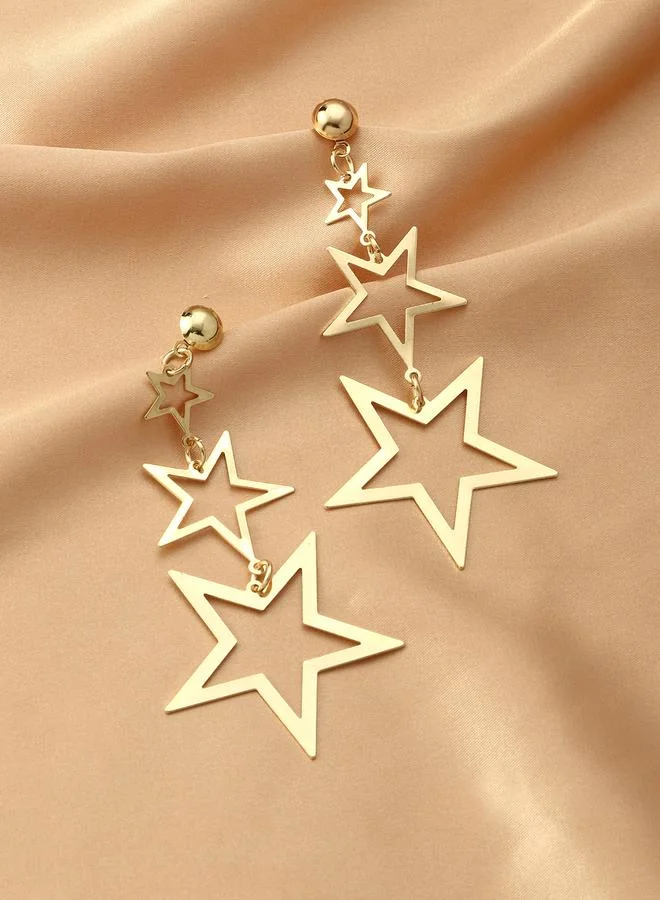 Take Two Star Dangle Earrings
