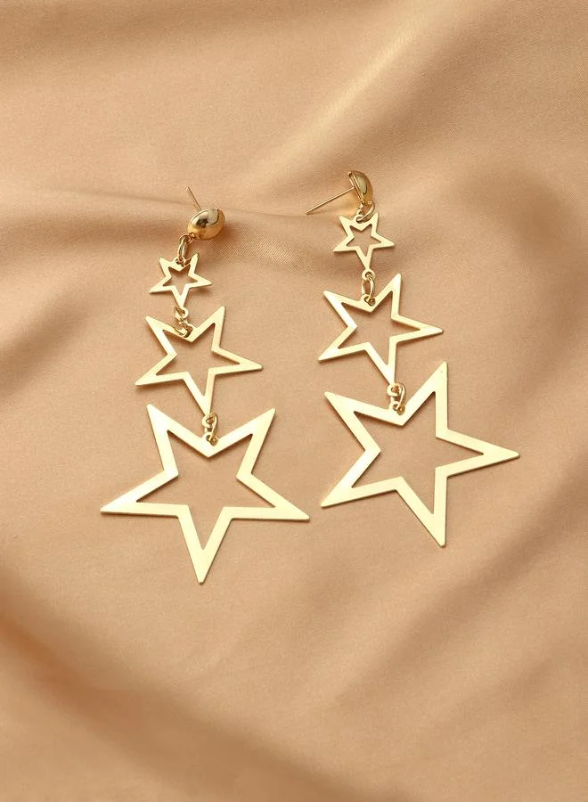 Take Two  Star Dangle Earrings for Women | Best Price UAE