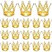 FFNIU 18 Pcs Crown Cake Topper Mini Tiara Birthday Cake Toppers Mini Crown for Flower Arrangements Women Lady Girl Wedding Baby Shower Birthday Party - Image 2