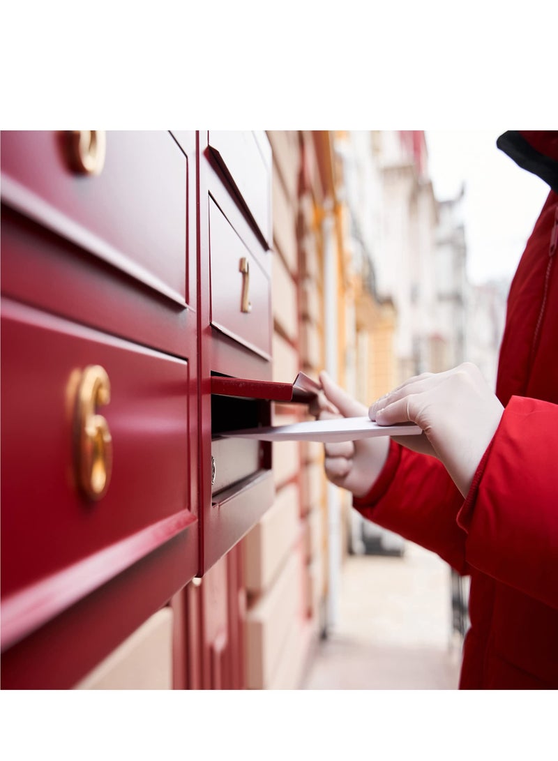 10 Pack 3D Self-Adhesive Address Numbers for Mailboxes Doors Apartments Offices Easy to Install 1.4 Inch Durable Weatherproof - Image 4