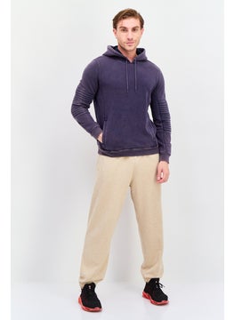 INC Men Hooded Long Sleeves Solid Sweatshirt, Navy  - Image 4