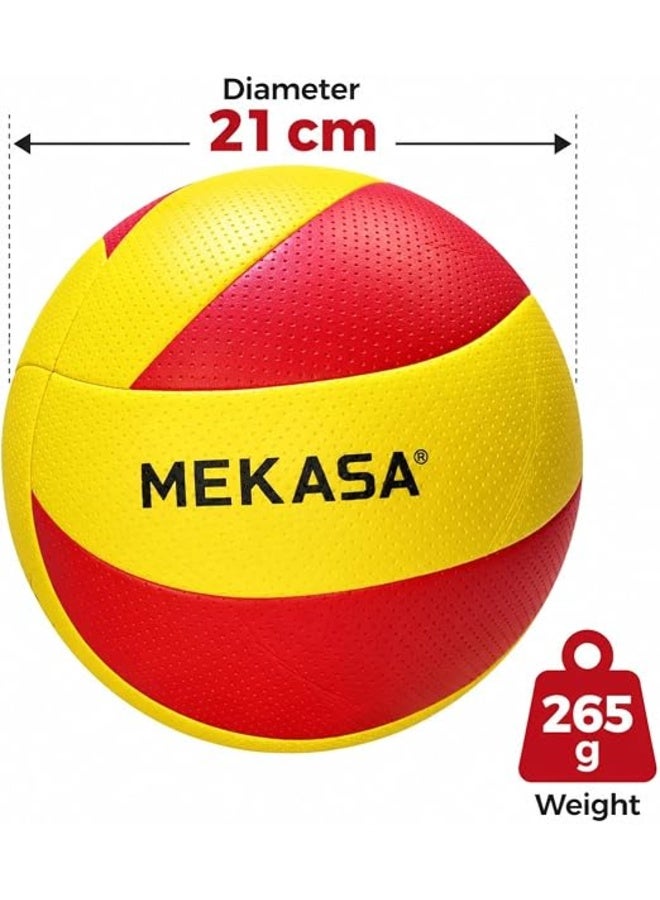 First Choice Professional Volleyball, Official Size 5 (21 cm Diameter, 265g), Soft-Touch Textured Grip Indoor & Outdoor Training Ball - Image 2