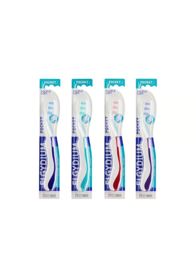 Elgydium Pocket Toothbrush Soft x1 - Image 1