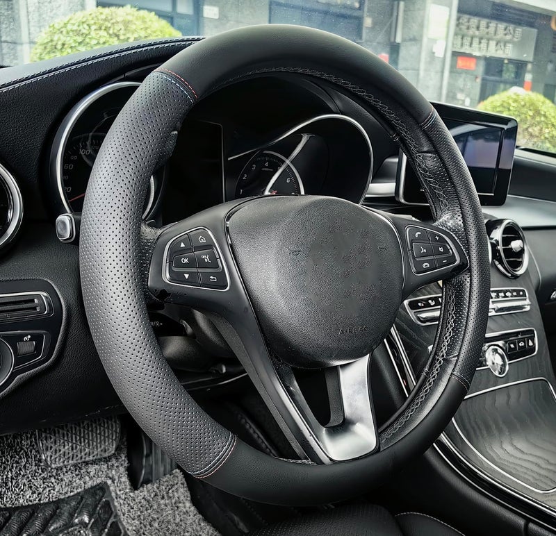 XHRING Nappa Leather Steering Wheel Cover for Mazda - Image 1