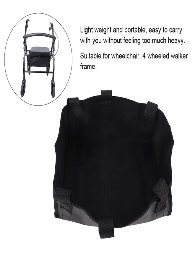 Gavigain Under Seat Rollator Bags, Walker Storage Bag 4 Wheeled Walker Rollator Wheelchair Frame Replacement Storage Bag - Image 3