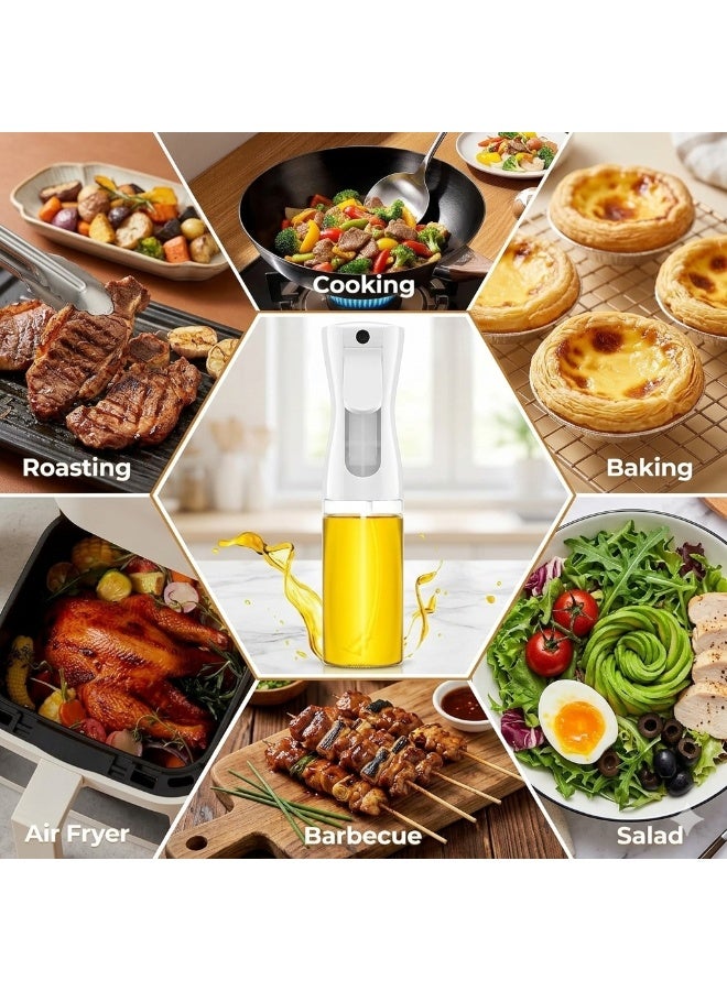 971 Junction Premium Oil Spray Bottle 300ml, High-Pressure Misting Leak-Proof Oil Sprayer for Cooking and Baking, Ergonomic Vegetable Oil Dispenser for Roasting, Salad, & Outdoor BBQ, Portable Travel & Camping Tool and Kitchen Gadget - Image 4
