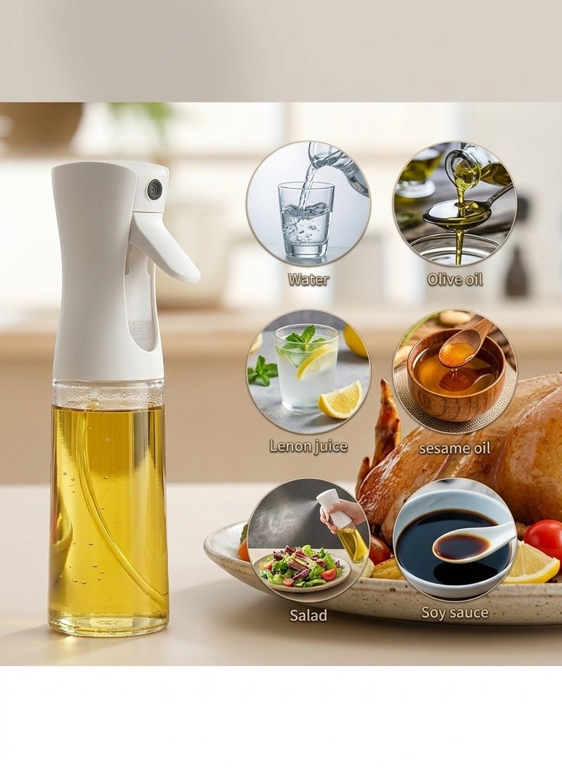 971 Junction Premium Oil Spray Bottle 300ml, High-Pressure Misting Leak-Proof Oil Sprayer for Cooking and Baking, Ergonomic Vegetable Oil Dispenser for Roasting, Salad, & Outdoor BBQ, Portable Travel & Camping Tool and Kitchen Gadget - Image 5