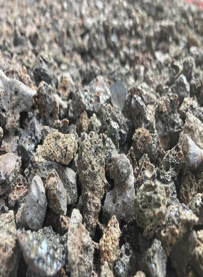 RUKDA® Natural Lava Rock Gravel 900 gm - Aquarium Substrate, Bonsai & Garden Landscaping Stones Gravel (0.5-2 cm) - Image 1