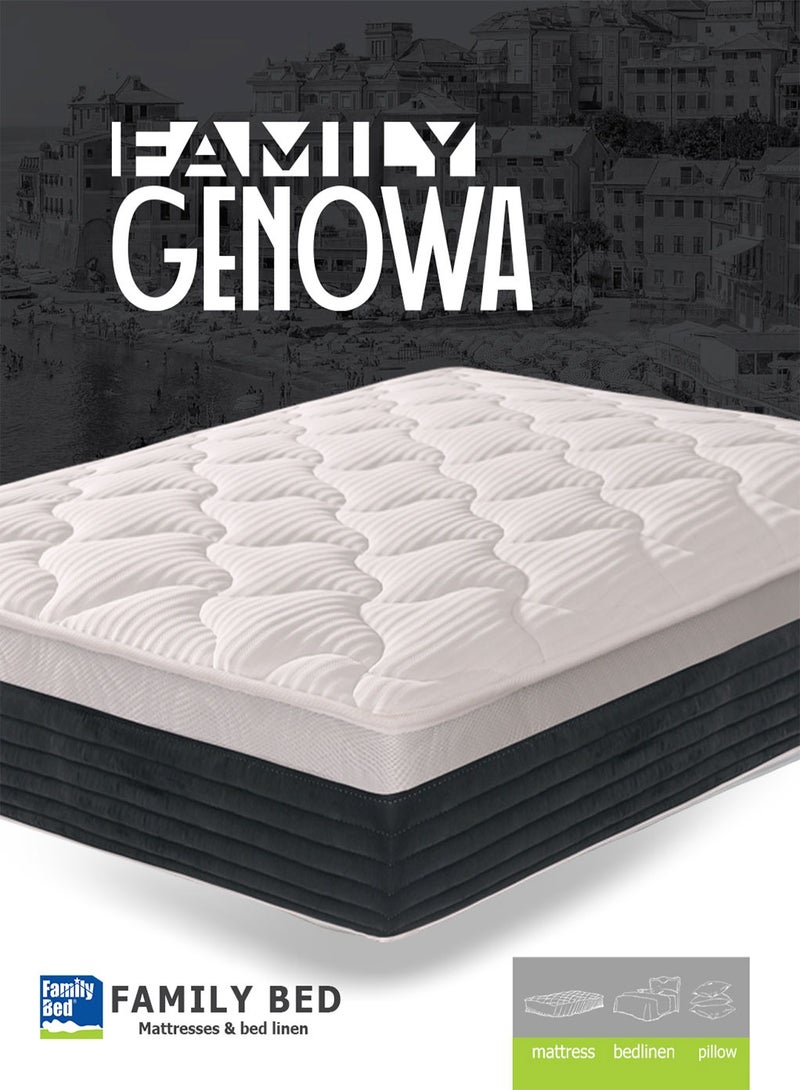 Genowa Pocket mattress size 150×190×25 cm from family bed