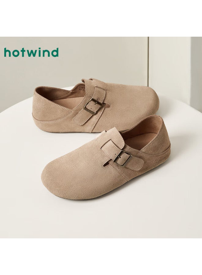 Hotwind Men's Casual Birkenstock Style Retro Fashion Closed-toe Slippers - Image 3