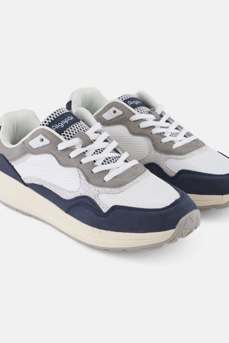 Algspar Men Lace Up Outdoor Shoes, Multicolor - Image 4