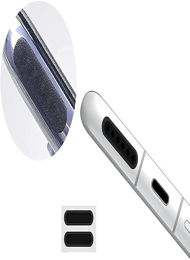 Generic Mesh Anti Dust Proof Adhesive Sticker Compatible with iPhone Speaker (Pack of 2) 