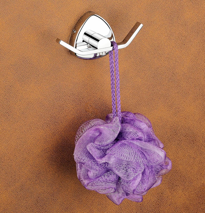 iSTAR 304 Grade Stainless Steel Heavy Duty Wall Hooks for Hanging Cloths Bathroom Kitchen Chrome Finish - Image 2