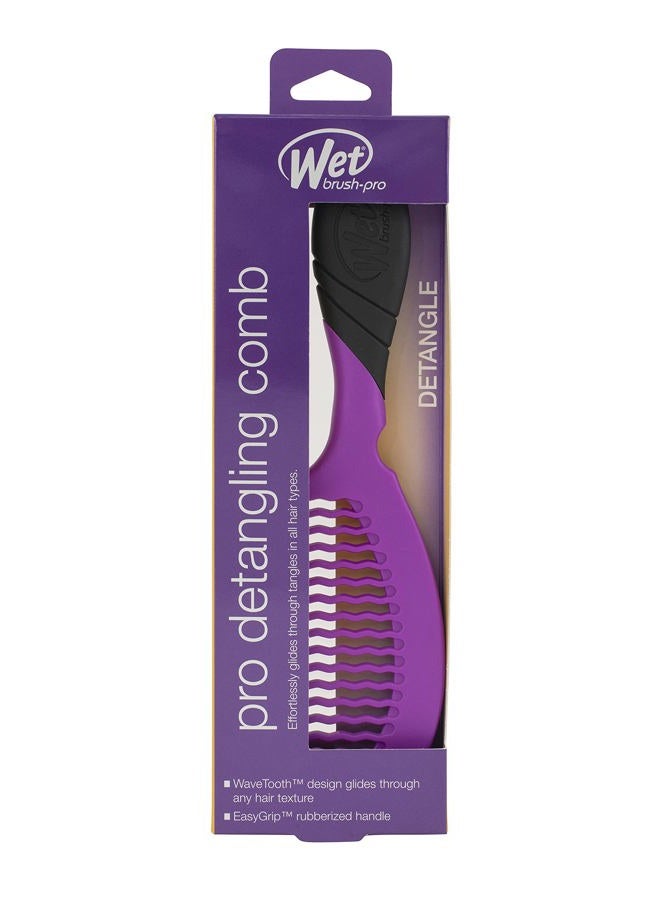 Wet Brush Comb Pro Detangler Purple - Image 3