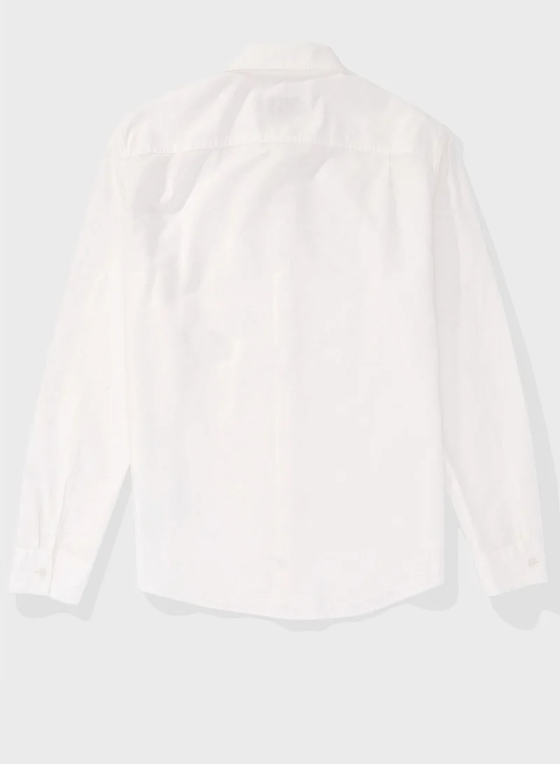 امريكان ايجل Essential Button Up Classic Fit Shirt