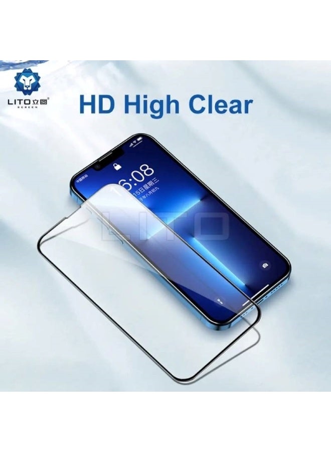 Lito HD Pro Clear Screen Protector for iPhone 16 – Ultra HD Clarity, Scratch Resistant, Anti-Fingerprint, Easy Install - Image 3
