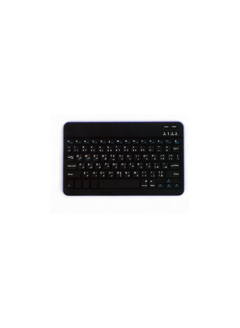 Wireless Rechargeable RGB Keyboard – Silent Keys, Spill-Resistant, USB Connection – Black (Model ZR-3030) - Image 2