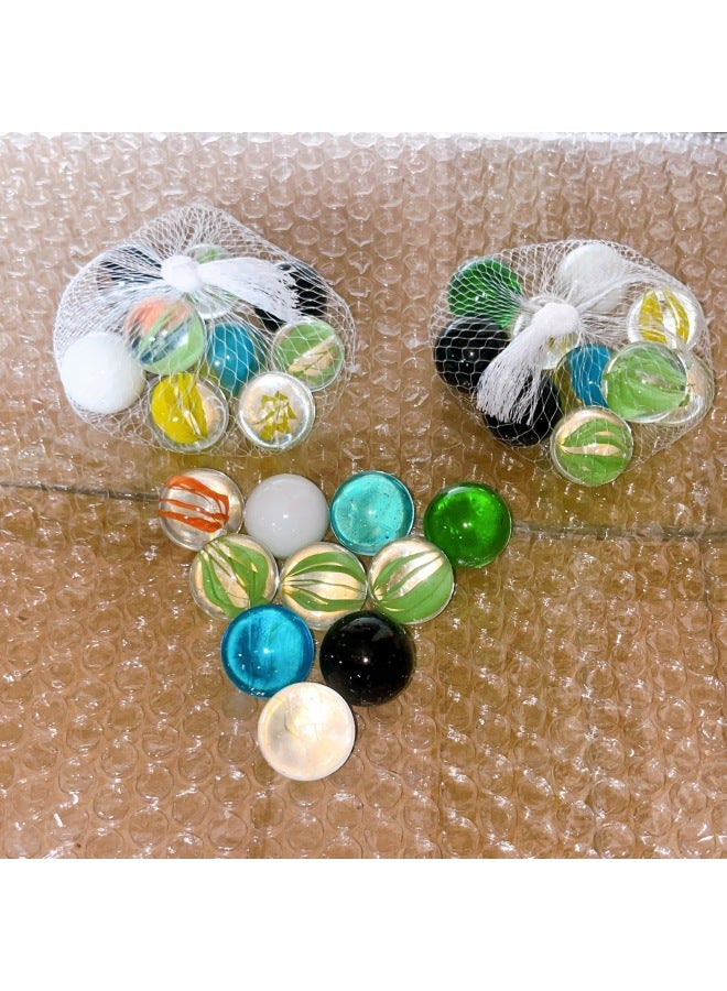 Glass Ball 14mm Glass Pinball Machine Special Pinball 25mm Glass Pinball Game Machine Special Pinball Yo-Yo-color:10 Large Sizes  - Image 2