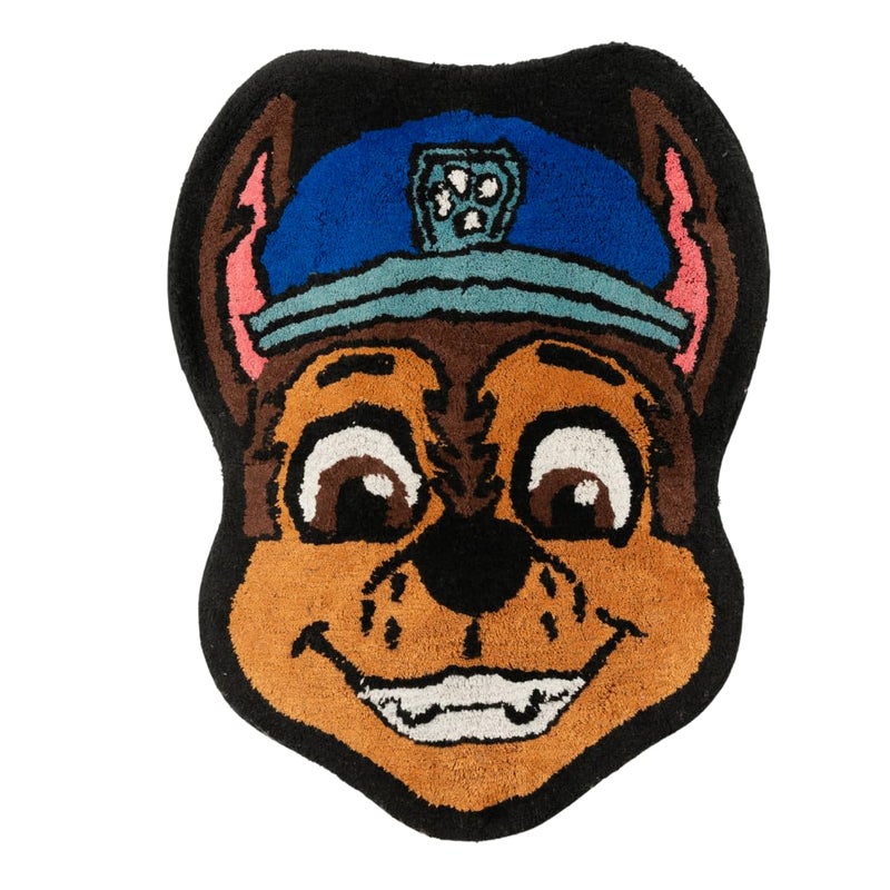Franco Paw Patrol Chase 100 Cotton Non Slip Plush Bathroom Mat Rug Officially Licensed Product