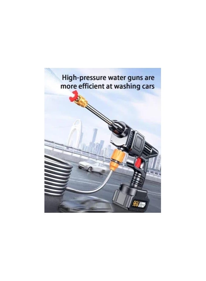 SHEZA STAR Cordless High Pressure Car Washer, 48V Battery, With Accessories - Image 3