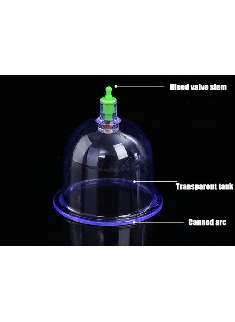 DubaiGallery 12-Piece Vacuum Body Cupping Therapy Cups  - Image 3