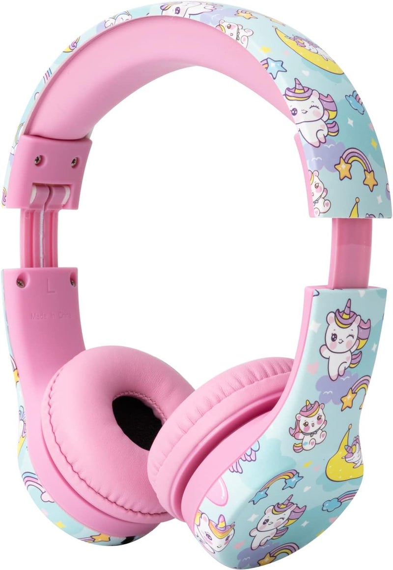 Snug Play+ Kids Headphones with Volume Limiting for Toddlers (Boys/Girls) - Unicorns - Image 2