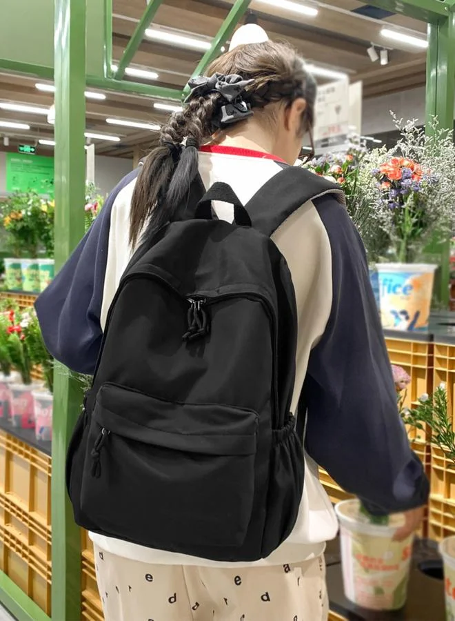 تايك تو شنطة ظهر سادة بسحاب للإغلاق