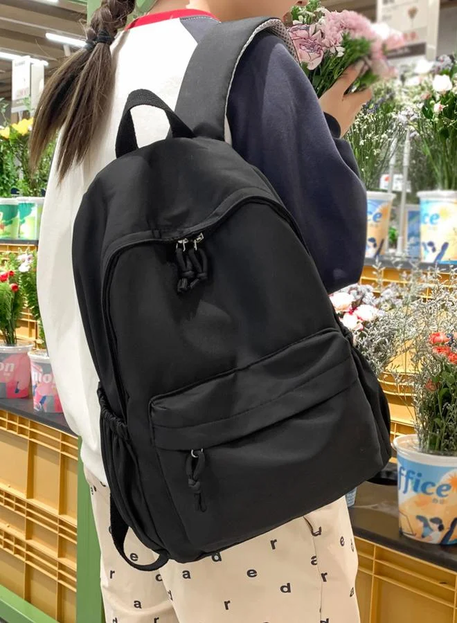 تايك تو شنطة ظهر سادة بسحاب للإغلاق