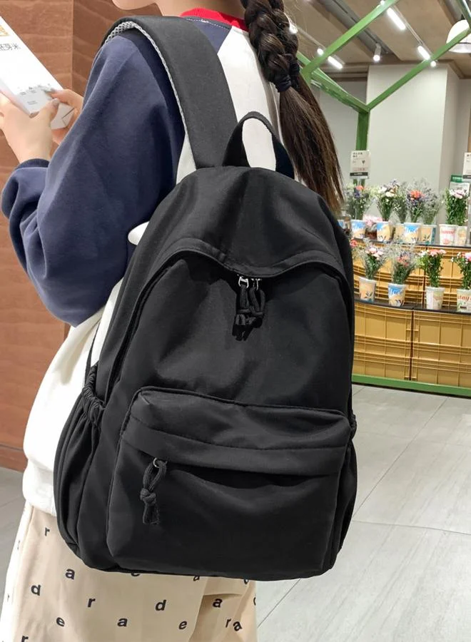 تايك تو شنطة ظهر سادة بسحاب للإغلاق