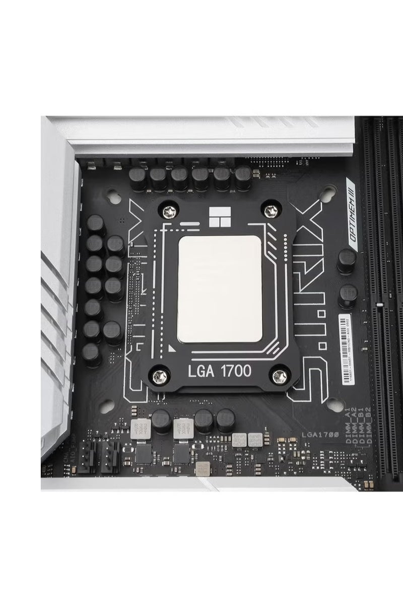 ثيرمالرايت مثبت مانع انحناء وحدة المعالجة المركزية LGA1700 BCF V2 معالج انتل ومثبت للأجيال 12 13 14 الجيل دعامة تثبيت تصحيح المناسبة لانتل LGA17XX الوضعية 4-Pin - Image 1